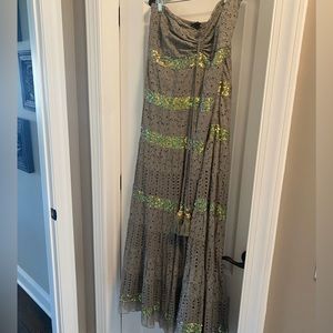 Boston proper strapless maxi dress